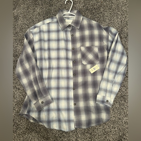 NWT two toned aeropostale flannel - Picture 1 of 1